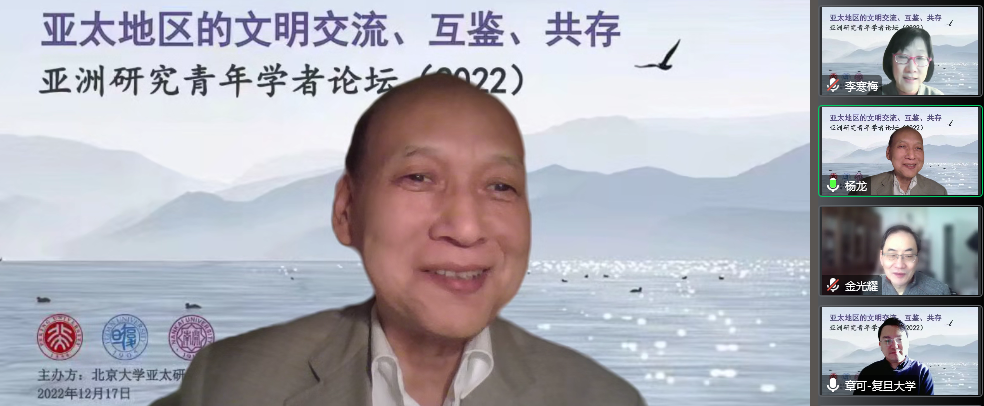 太阳集团tcy8722亚洲研究中心主任杨龙教授发言